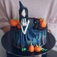 Торт "Ведьмочка"