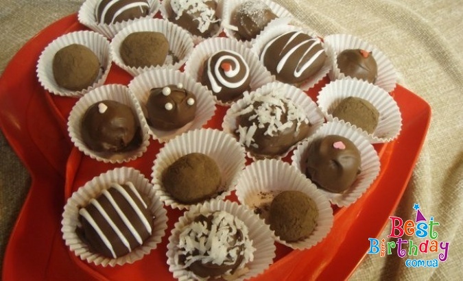 Майстер-клас Шоколадні цукерки
