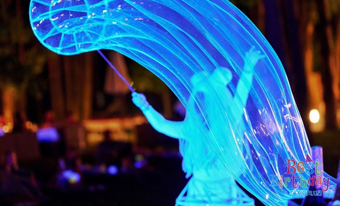 Шоу мильних бульбашок