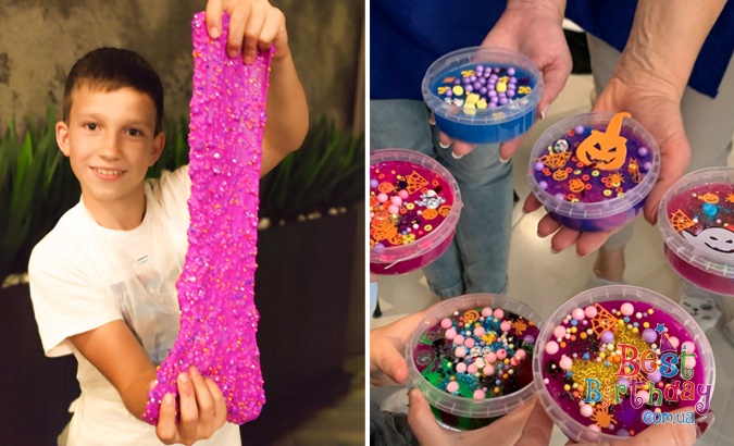 Мастер-класс по изготовлению слаймов