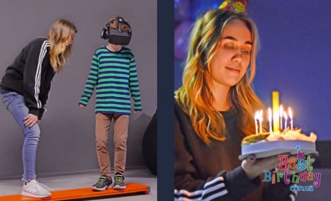 Виртуальная реальность на детском празднике