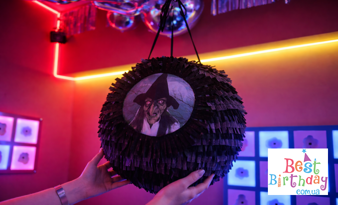 День рождения в квест-комнате Хижина колдуньи