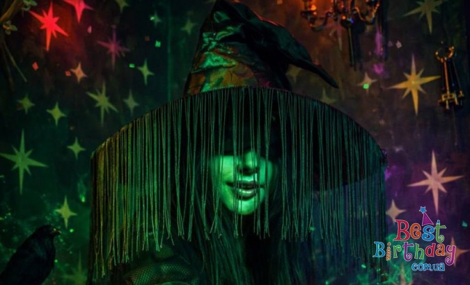 День рождения в квест-комнате Хижина колдуньи