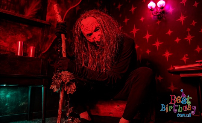 День рождения в квест-комнате Ловушка ведьмы