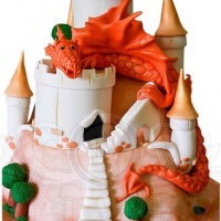 Торт "Замок Дракона"