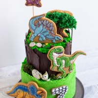Торт "Динозаври"